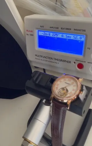 Orologio BERNARDINO Tourbillon Lunetta Cristallo