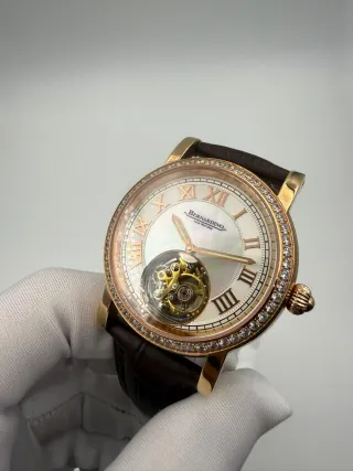 Orologio BERNARDINO Tourbillon Lunetta Cristallo