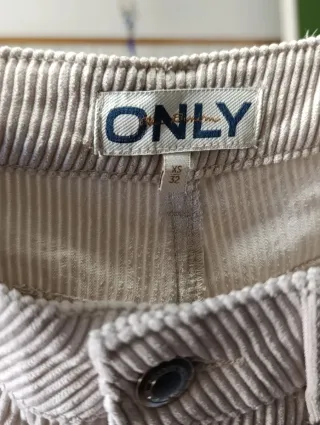 Pantaloni Only a coste