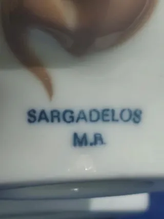 Figura de Porcelana de Sargadelos Peregrino Duque