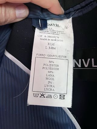 Chaqueta Blazer Azul Marino