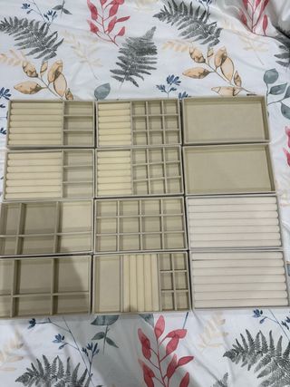 Bandejas organizadoras de joyas