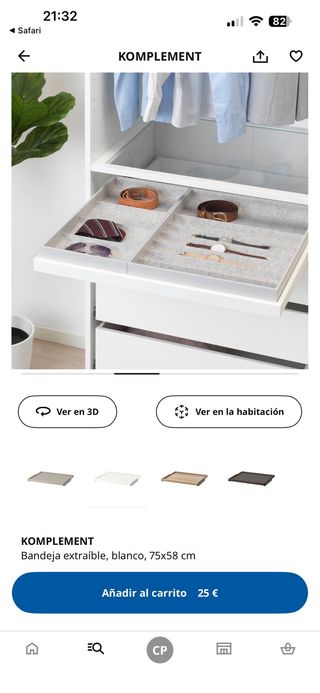 Bandejas organizadoras de joyas