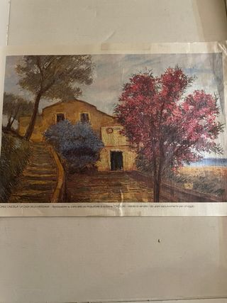 2 Stampe Carta Seta Cascella Torcular 25x35