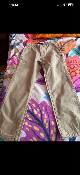 Pantalón Pull&Bear hombre Talla 36 Beige