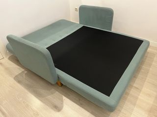 Sofá Cama 2/3 Plazas Verde Agua