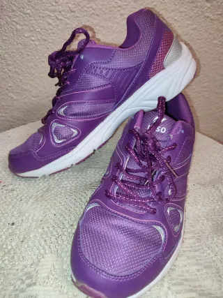 Zapatillas Mujer Ipso Moradas talla 40 NUEVAS