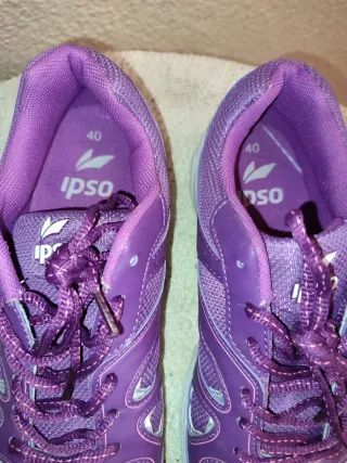 Zapatillas Mujer Ipso Moradas talla 40 NUEVAS