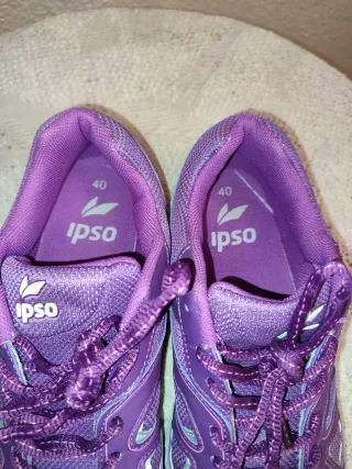 Zapatillas Mujer Ipso Moradas talla 40 NUEVAS