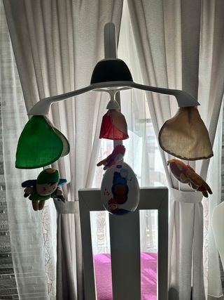 Parque cuna, trona, hamaca, porta bebes etc