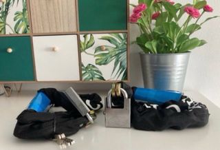 Pack 2 Candados+Cadena para Moto