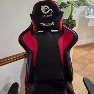 Silla Gamer Talius Negra y Roja