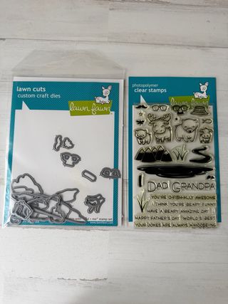 Lawn Fawn Sellos y Troqueles dad+ me
