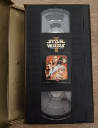VHS Star Wars Episodio I: La Amenaza Fantasma