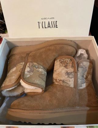 Stivaletti Prima Classe Beige/Marrone