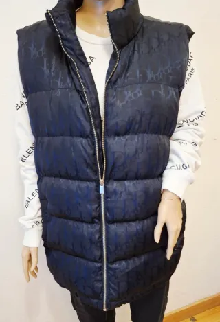 Chaleco Dior Negro y Azul