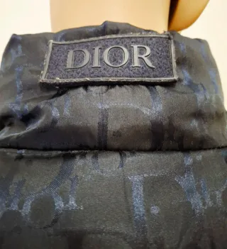 Chaleco Dior Negro y Azul