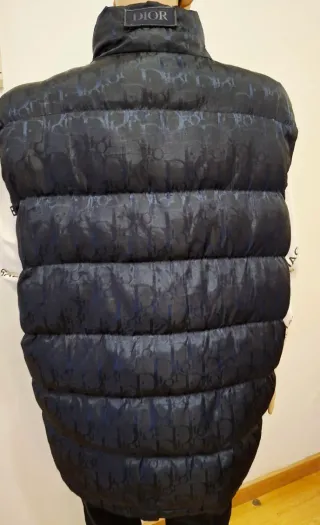Chaleco Dior Negro y Azul