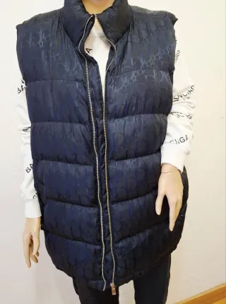 Chaleco Dior Negro y Azul