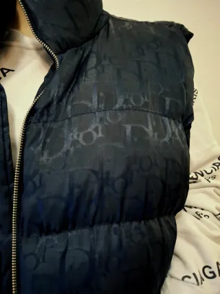 Chaleco Dior Negro y Azul