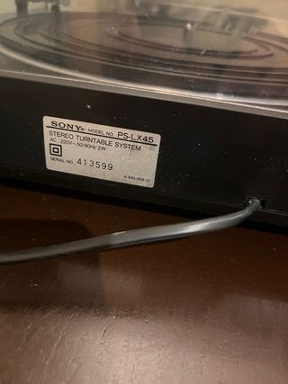 Tocadiscos Sony PS-LX45