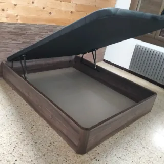 Canapé abatible nogal