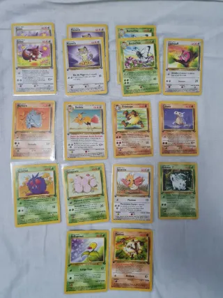Lote de cartas Pokémon