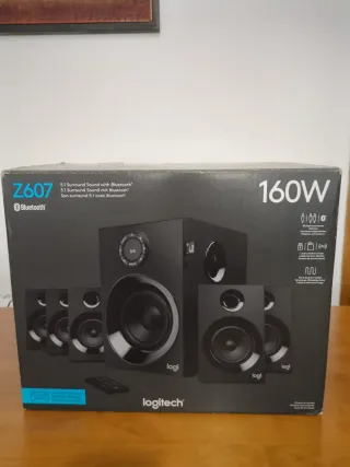 Altoparlanti Logitech Z607 5.1 Nero