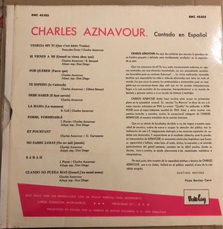 Vinilos Brel, Aznavour, Brassens