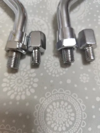 Espejos Retrovisores Cromados bicicleta o moto