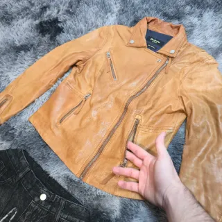 Chaqueta Bomber Y2K Cropped Top Gun