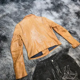 Chaqueta Bomber Y2K Cropped Top Gun