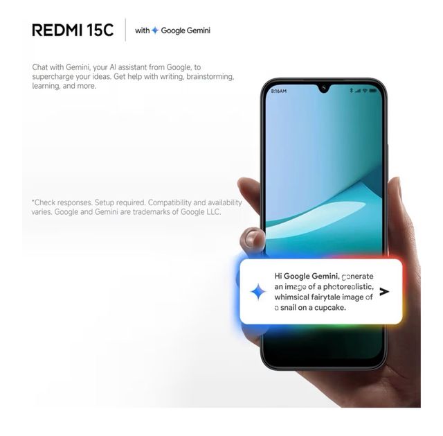 XIAOMI Redmi 15C Smartphone 4+256GB