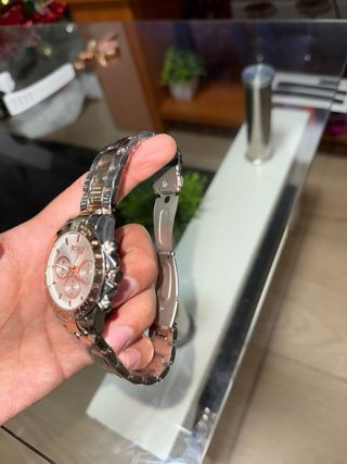 Reloj Hombre Oro rosa  y Plata