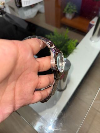 Reloj Hombre Oro rosa  y Plata