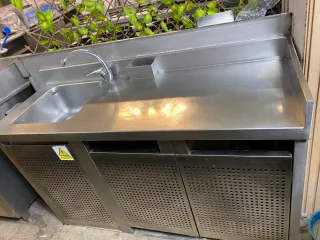 Fregadero de acero inoxidable