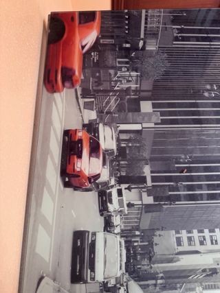 Mesa de cocina cristal diseño ciudad