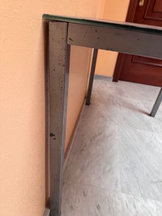 Mesa de cocina cristal diseño ciudad