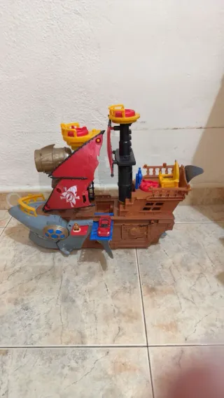 Barco Pirata y Pistola X-Shot