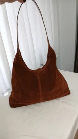 Bolso Hobo Boho de Antelina Marrón · NUEVO