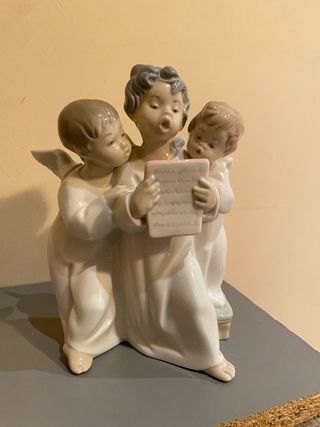 Figuras Lladró Ángeles Cantando