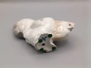 Lladro Galline Porcellana Statuine Rare