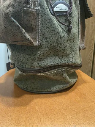 Mochila y neceser vintage El Corte Inglés