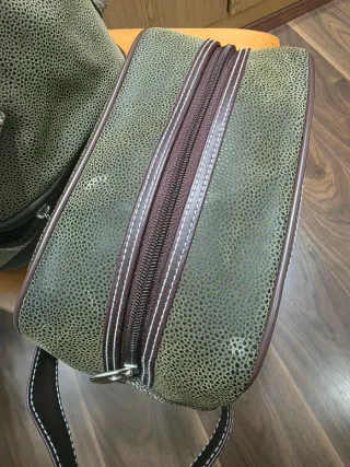 Mochila y neceser vintage El Corte Inglés