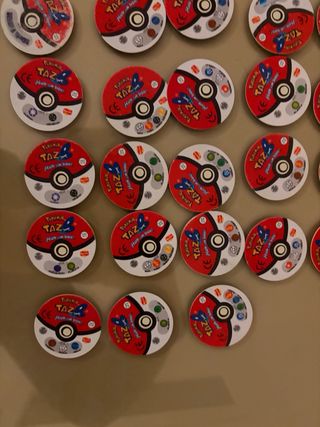 Lote 38 Tazos Pokémon 1