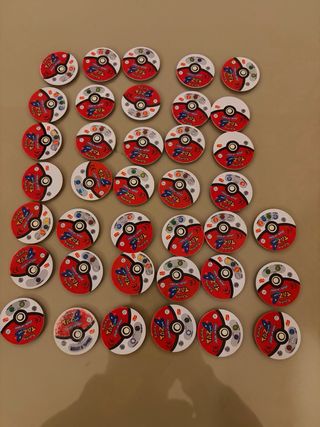 Lote 38 Tazos Pokémon 1