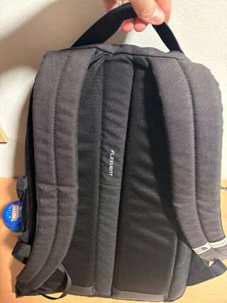 Mochila The North Face Negra y Rosa