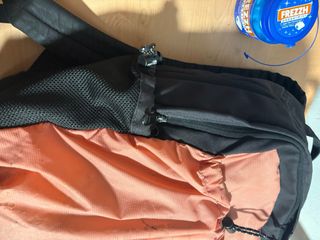 Mochila The North Face Negra y Rosa