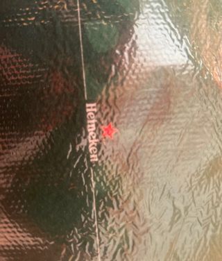 Tappetino Heineken gomma/stoffa