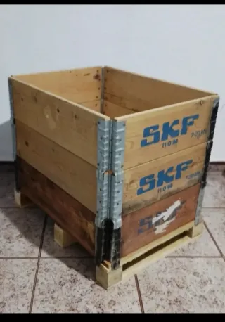 Cajón de almacenamiento apilable y desmontable.